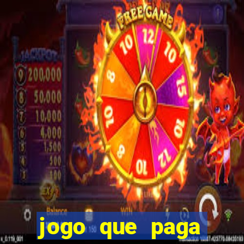 jogo que paga dinheiro de verdade sem precisar depositar